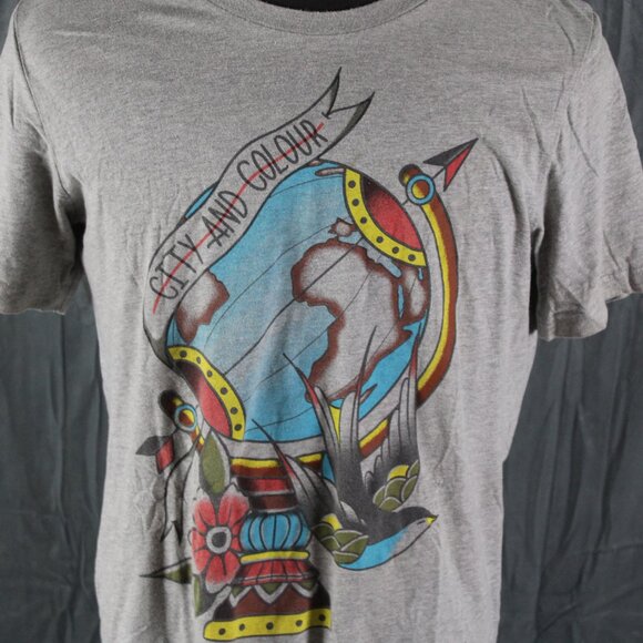 Band Shirt - City and Colour Sometimes Albume Cover Graphic - Men's Large - Picture 2 of 7